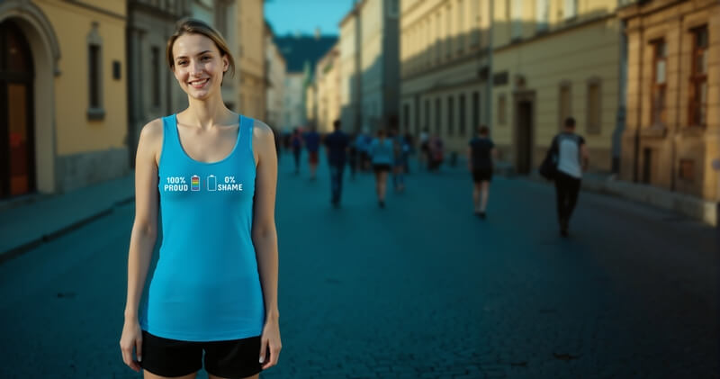 dámské tílko LGBT proud